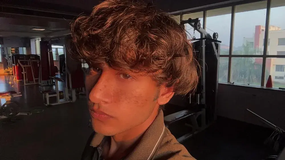 Golden hour warmth in the gym